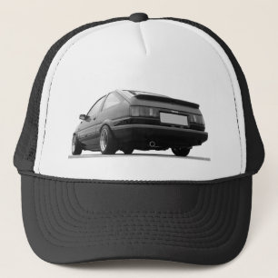 Boné Preto AE86 & branco