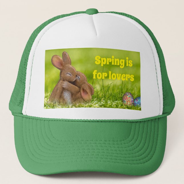 Boné Primavera Bunny Lovers (Frente)