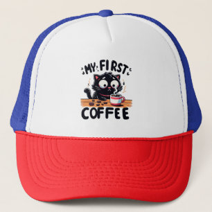 Boné Primeira Aventura com Café Preto