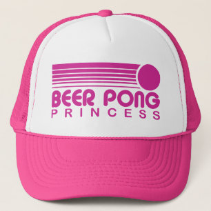 Boné Princesa de Pong da cerveja