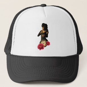 Boné Princesa dos Relógios – Guardiã das Horas ao Luar.