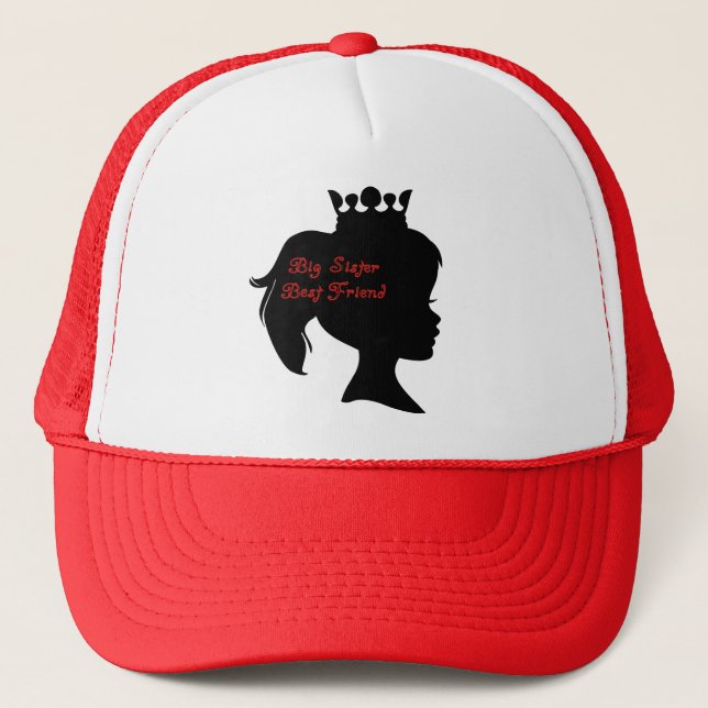 Boné Princesa Irmã Melhor Amiga (Frente)