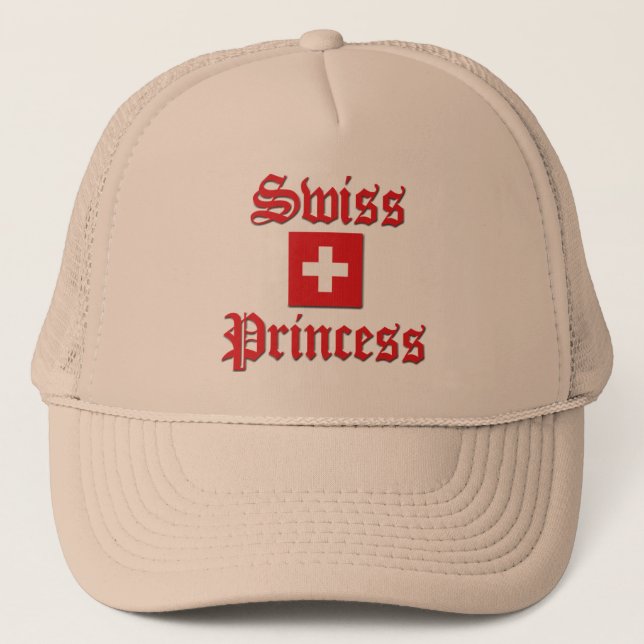 Boné Princesa suíça (Frente)
