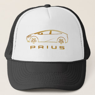 Boné Prius 2023 Carro Elétrico Dourado