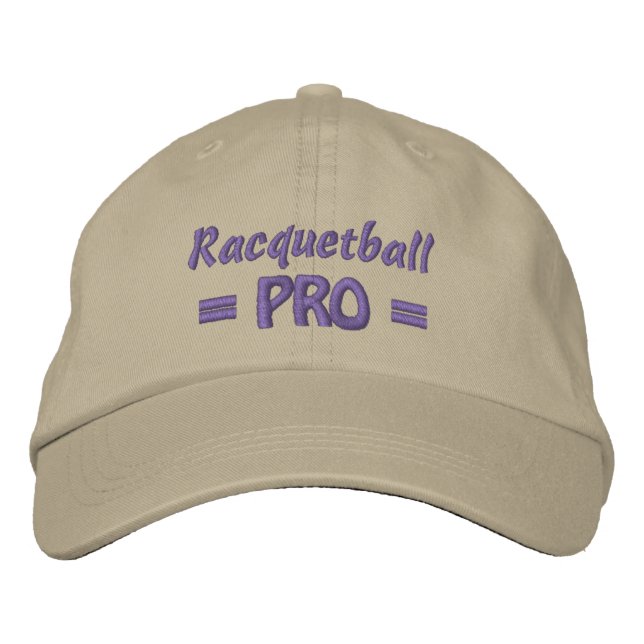 Boné PRO Racquetball (Frente)