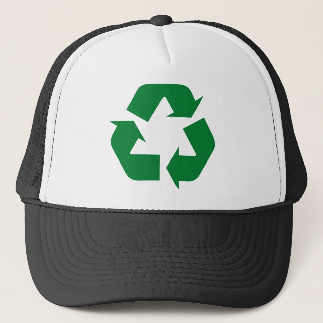 Boné Produtos & design da ecologia do reciclar! (Frente)
