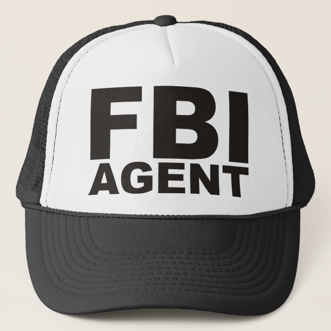 Boné Produtos & design do FBI! (Frente)