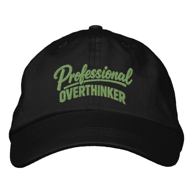 Boné Professional Overthinker Funny Humor (Frente)