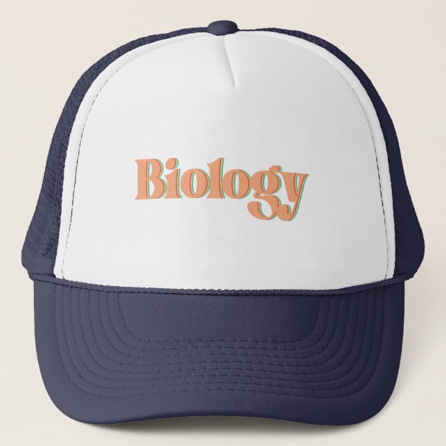 Boné Professor de Biologia no Primeiro Dia da Escola (Frente)