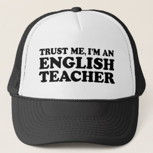 Boné Professor de inglês