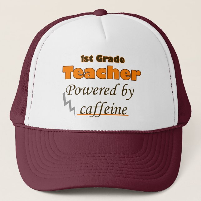 Boné Professora da 1rua com cafeína (Frente)