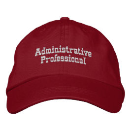 Boné Profissional Administrativo Impresso Hat do A