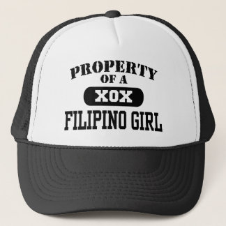 Boné Propriedade de uma garota filipina
