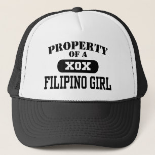 Boné Propriedade de uma menina filipina