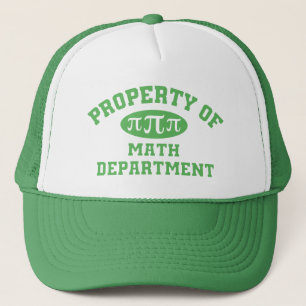 Boné Propriedade do Departamento de Matemática (verde)