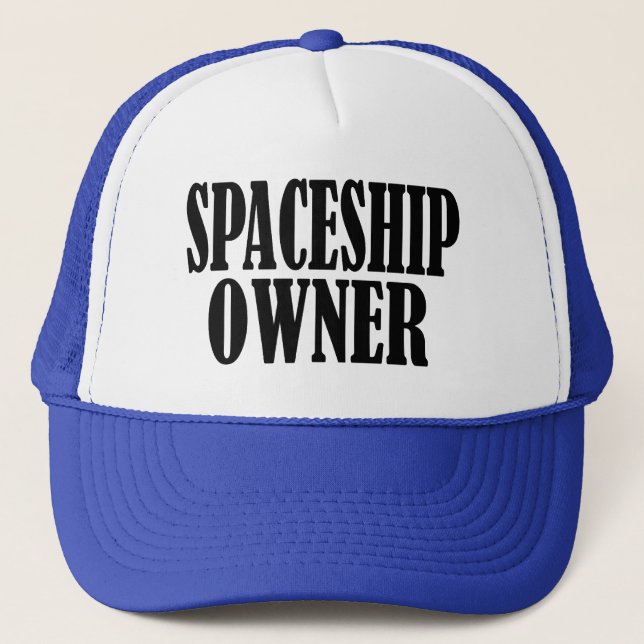 BONÉ PROPRIETÁRIO DA NAVE ESPACIAL (Frente)