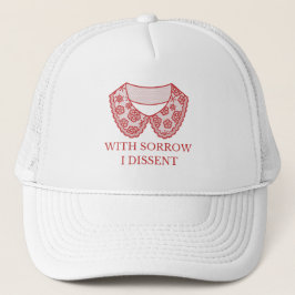 Boné Protesto de Interrupção do Aborto Colar Vermelho I