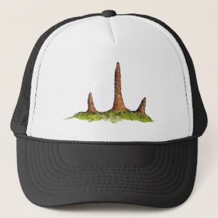Boné Prototaxites Fungi Trucker Hat