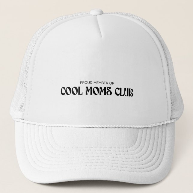 Boné proud member of cool moms club (Frente)