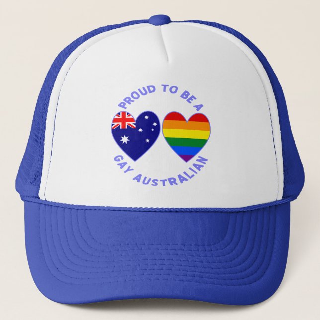 Boné Proud to be a Gay Australian (Frente)