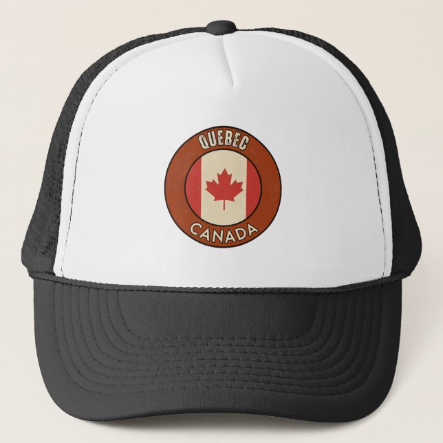 Boné Província de Quebec Canadá (Frente)