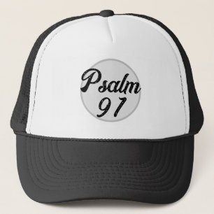 Boné Psalm 91 Christian Trucker Hat