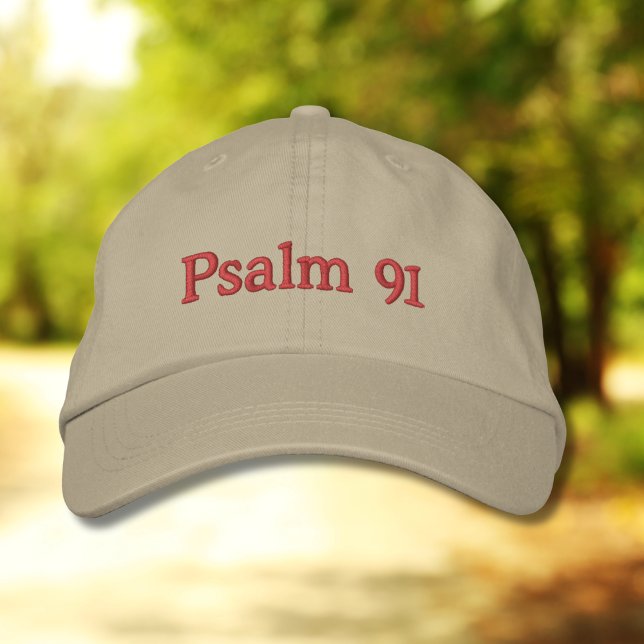 Boné Psalm 91 Classic Embroidered Hat (Criador carregado)
