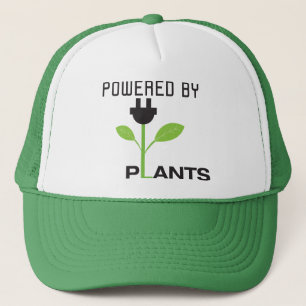 Boné Psto pelo chapéu das plantas