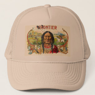 Boné Publicidade Frontier para cigarros