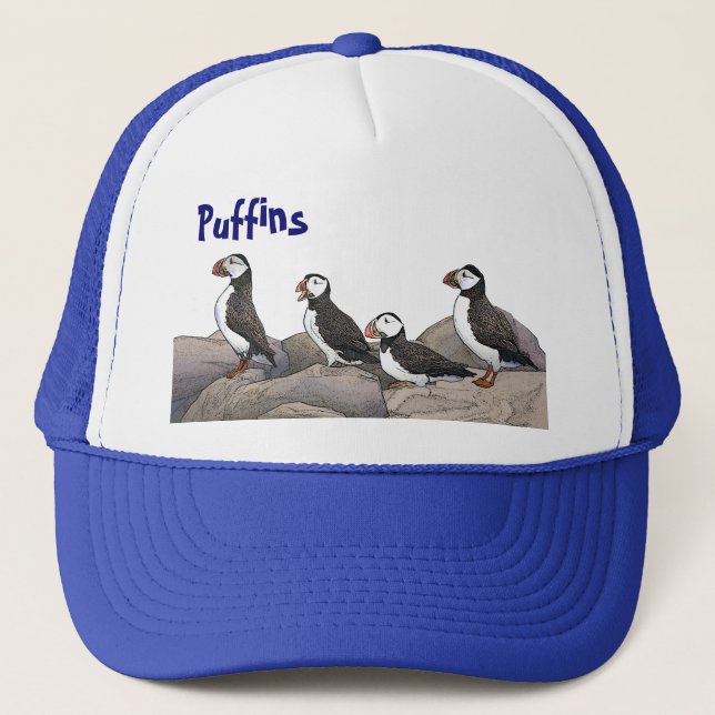 Boné Puffins Atlântico (Frente)