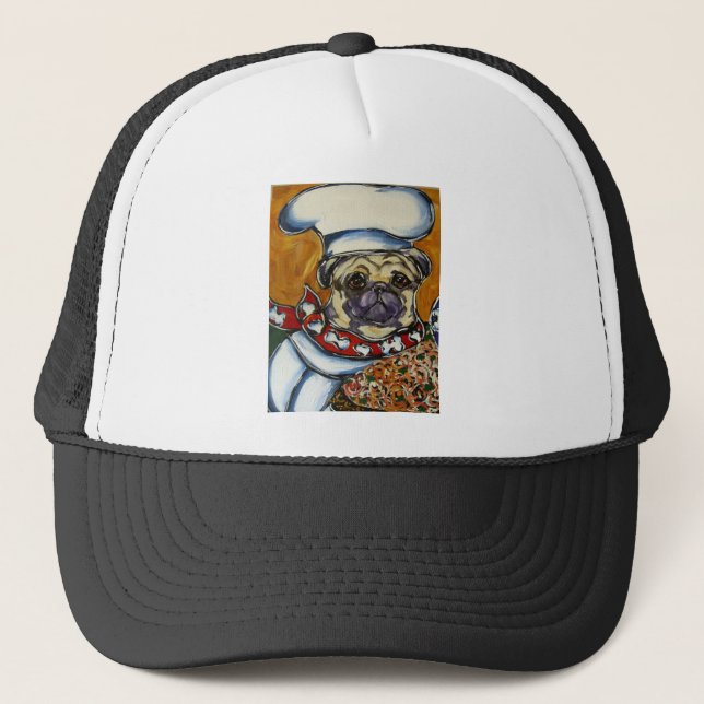 Boné Pug Chef (Frente)