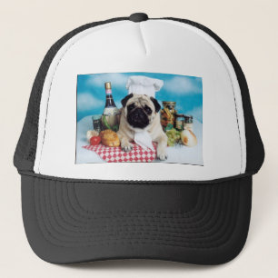 Boné Pug Dog Chef