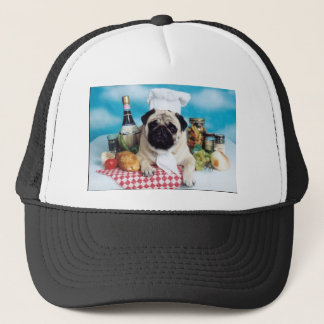 Boné Pug Dog Chef