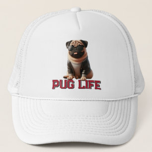Boné Pug Life Cut Pug Dog