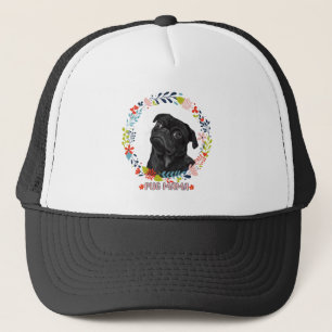 Boné Pug preto bonito - Pug Mama