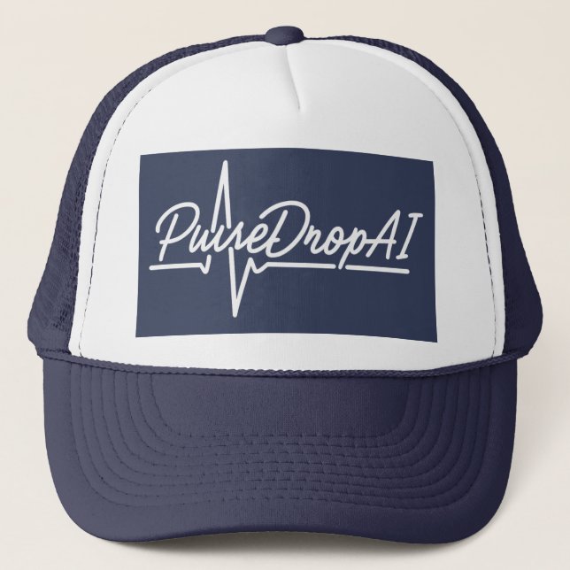 Boné PulseDropAI | Roupas Lo-Fi para Sonhadores & Criad (Frente)