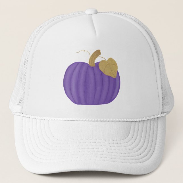 Boné Pumpkin Dourado Chapéu Folha (Frente)