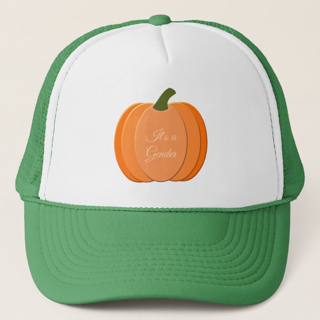 Boné Pumpkin Neutro De Gênero Laranja Correto (Frente)