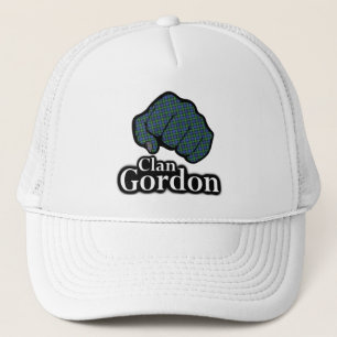 Boné Punho orgulhoso do Tartan de Gordon Scotland do