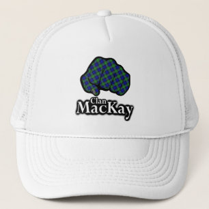 Boné Punho orgulhoso do Tartan de MacKay Scotland do