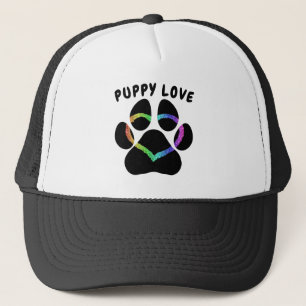 Boné Puppy Love Rainbow Heart