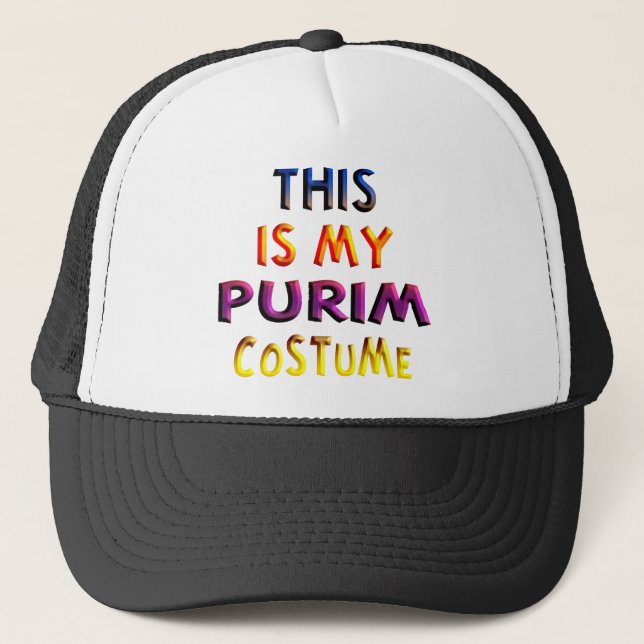 Boné Purim Costume (Frente)