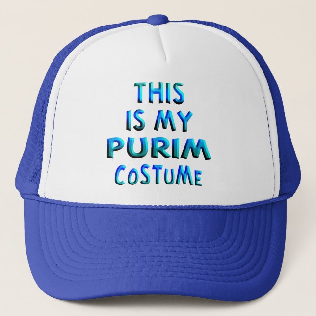 Boné Purim Costume (Frente)