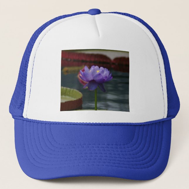 Boné Purple Waterlily Hat (Frente)