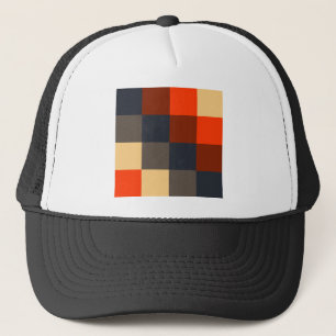 Boné Quadrados de cores
