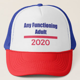 Boné Qualquer Adulto em Funcionamento 2020 Presidencial