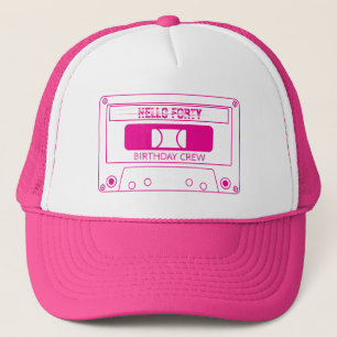 Boné Quarenta Aniversário da Tripulação 1985 Cassette B
