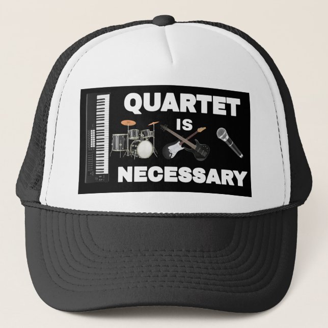 BONÉ QUARTETO É NECESSÁRIO (Frente)