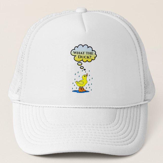 Boné Que Duck? Trucker Hat (Frente)