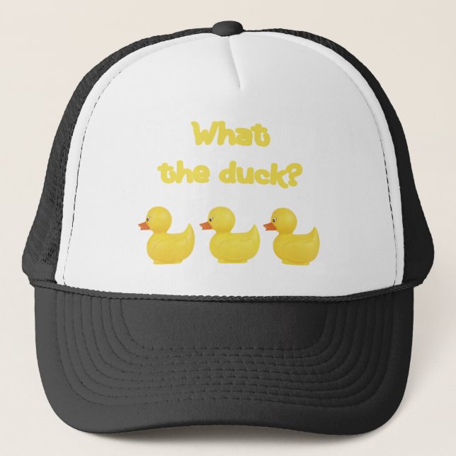 Boné Que o pato? (Frente)